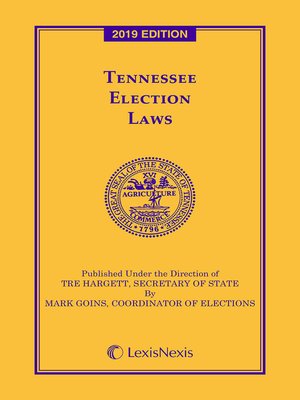 cover image of Tennessee Election Laws